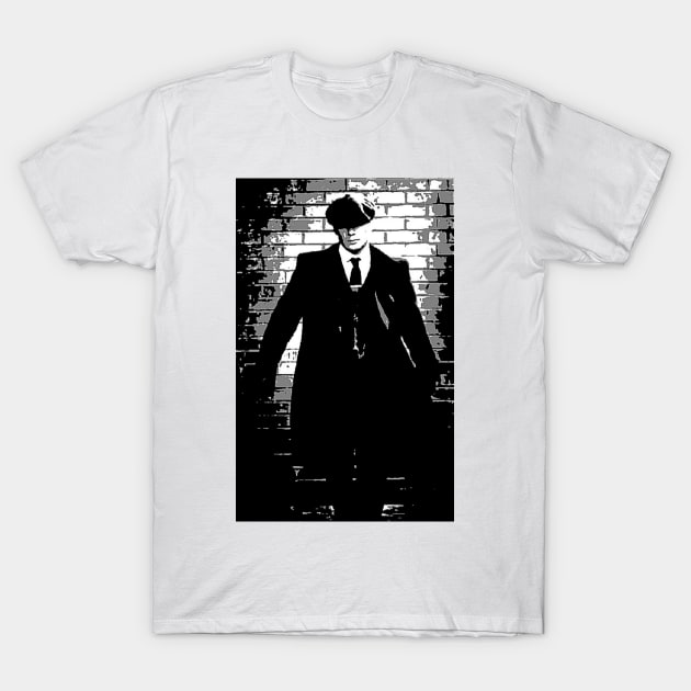 Thomas Shelby (pop art) T-Shirt by d1a2n3i4l5